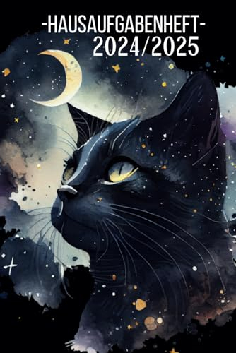 Hausaufgabenheft Mit Datum: 52 woche , Schülerplaner Grundschule Gymnasium Jungen mädchen , Funny Katze