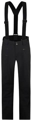 Ziener Herren TRONADOR Ski-Hose/Schnee-Hose | wasserdicht, Träger, PFC frei, Black, 60