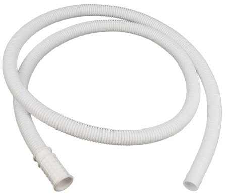 HBALDTEDC Universal Washing Machine Hose Extension, 1pc Water Inlet Pipe with Clamp Connecting Range 15 20mm Washing Machine