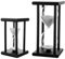 MIVIDE Juego de relojes de arena, reloj de arena decorativo de 30 a 60 minutos, reloj de arena grande, temporizador de reloj de arena, marco de madera, relojes de arena para niños, regalos, cocina,