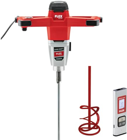 FLEX Rührwerk Aktion MXE 1602 HP2 160 + ADM 30 smart – 1600 Watt (Maße 683 x 422 x 310 mm, Gewicht 10,38 kg, 1x Li-Polymer-Akku) 534504