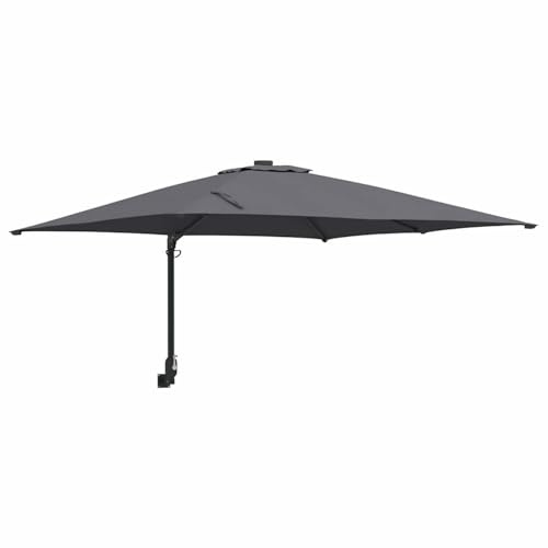 Vopese Garden Parasol Anthracite 248,5 x 247,5 x 160 cm For outdoor, terrace, and garden shading purposes ZSSCJ-UK42003237UK