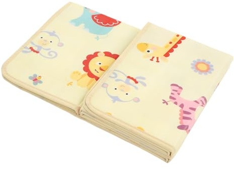 HUSHUI Tappetino da Gioco Pieghevole per Bambini Extra Large Impermeabile Inodore per Uso Interno Ed Esterno 180x100 Cm
