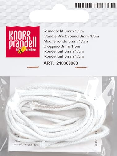 KnorrPrandell 8309060 Runddocht, 3 mm Durchmesser