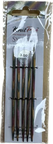 Knit Pro Nadelspiel, Symfonie, Holz, 10 cm, 2,5 3,0 3,5 wählbar (3.0)