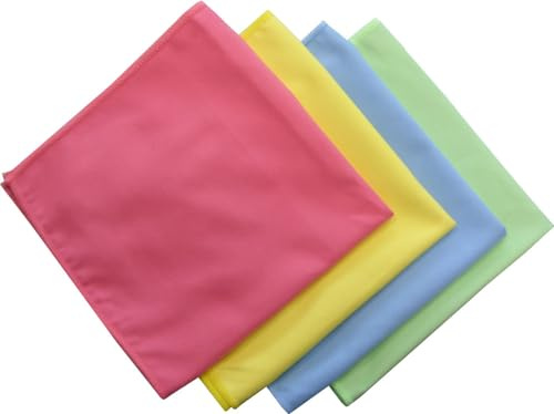 ROTWEISS 8003 Mikrofasertuch SOFTTOUCH 4er-Pack, 40 x 40 cm