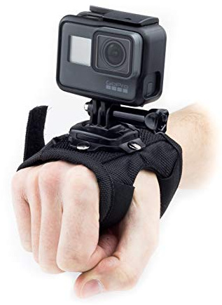DigiCharge Handschlaufe Hand-Arm-Halterung für GoPro Lit Hero 13 Hero13 Hero12 Max 2 / DJI Osmo Action 5 4 / Insta360 One/ 12 11 Mini 10 9 8 Akaso Apeman Cam Sport-Camcorder Action Kamera