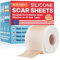 Silicone Scar Sheets, Silicone Scar Tape 1.6 x 40, Reusable and Effective Scars Strips Removal Treatment for Scars Caused by C- Section, Burn Scars, Surgery, Acne