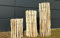 Staketenzaun Höhe 60 90 120 cm Gartenzaun Zaunlatte Holzzaun Zaun Haselnuss (Höhe 120cm X Länge 500cm, Lattenabstand 3-4 cm)