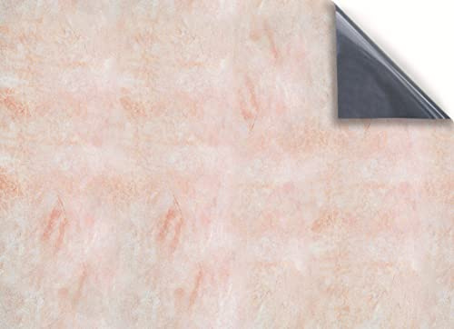 Stick & Go Repositionable Self Adhesive Dolls House Wallpaper 1:12 Scale (1 Sheet) - Wall Wash Dusky Pink - No. 151