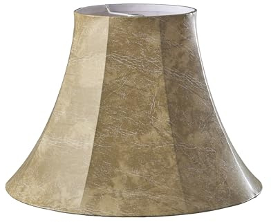 Adesso SH0009 Spider/Harp fitter Faux Leather Softbck Bell Shade