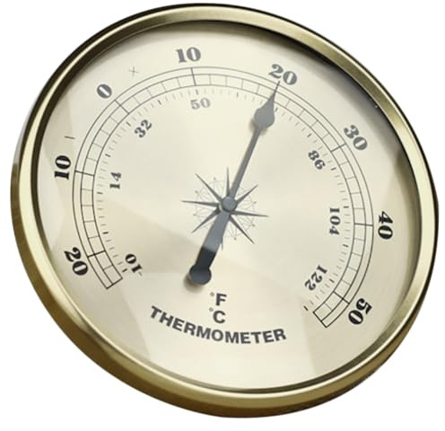 HOMSFOU Termometro Da Giardino Termometro Da Esterno Decorativo Lettura Accurata Della Temperatura Versatile Per