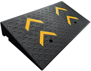 Rampe aus Gummi Auffahrrampe Bordsteinrampe Auffahrrampe Pkw Auto Rampe für Tiefe Autos Türschwellenrampe Bordsteinkanten für Motorräder Roller Wohnmobil und Autos (100x50x10cm) (Size : C-100x50x11cm