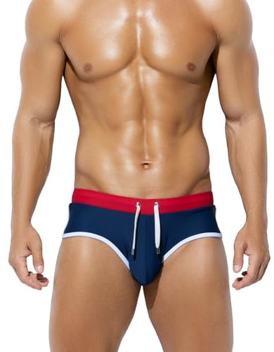 Mauro Kane Costume Uomo Slip da Bagno con Coulisse Regolabile - Slip Sportivi per Nuoto Spiaggia Mare Piscina