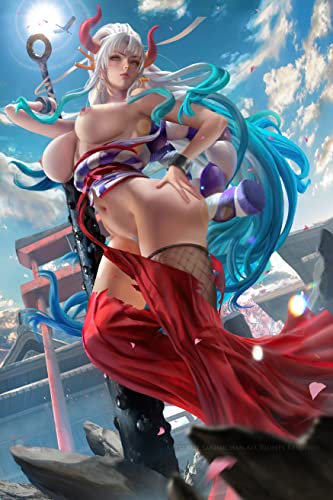 OLFTR DIY 5D Diamond Painting Kits,One Piece Poster Diamond Paintings Set,Painting by Numbers for Children and Adults,Full Drill Diamond Painting Pictures,for Home Wall Decor 30x40CM