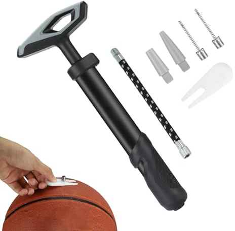 Bomba para Baloncesto Inflador Portátil para Balones Deportivos