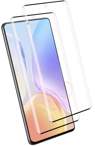 Carantee Schutzfolie für Panzerglas für Samsung Galaxy S21 Ultra Schutzglas, 2 Stück 9H Härte Displayschutz Folie, Blasenfrei Touchgenauigkeit Anti-Staub, Ultra HD Bruchsicher Displayschutzfolie