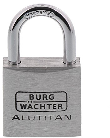 Burg-Wächter 30 BURG Vorhangschloss 770 Alutitan, 30 mm SB
