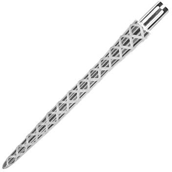 TARGET Steel Tip Firestorm Dart Wechsel- Spitzen Titanium Point Längen (Silber Diamond 30 mm)