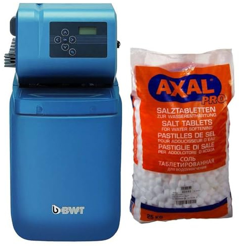 BWT Weichwasseranlage AQA Basic Wasser Enthärtungsanlage 11350 plus 1 x 25 kg Regeneriersalz