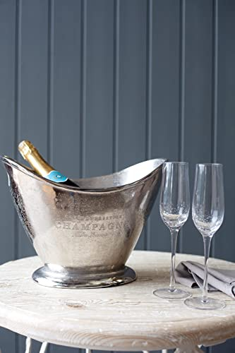 Deluxe Vintage Royal Champagne Cooler Ice Bucket, Vintage Du Louvois 2, Wine, Prosecco, Felt Base, Cast Aluminium, Heavy Duty, Parties, Party Events, Catering, Elegant Weddings, Elegant, Bar Ware