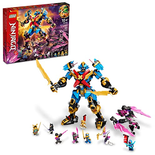 LEGO NINJAGO Nya's Samurai X MECH Action Figure, 71775 Robot Ninja Toy con Golden Jay Plus 7 Minifigure