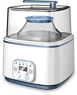 Yoghurt Maker,Electric Home Yogurt Maker Automatic Digital Yoghurt Maker,Machine with Constant Temperature Control Stainless Steel Design