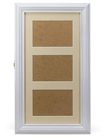 Cer-Plast Cassetta portachiavi in legno, pensile con portachiavi, organizer da parete per riporre le chiavi, effetto vintage, scatola portachiavi in legno