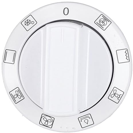 LUTH Premium Profi Parts Kompatibel mit Beko Drehknopf für Backofenfunktionen 250315005 an Herd Gasherd