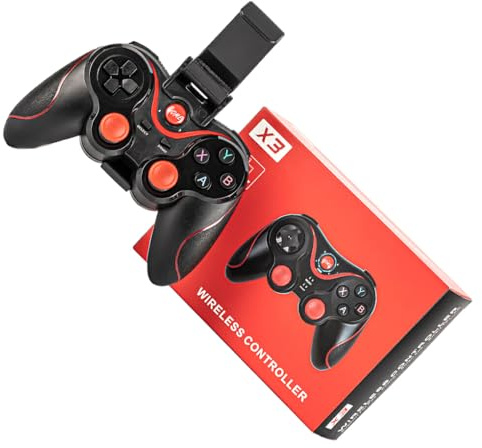 tuwiwol Controller di Gioco Wireless alla Moda e di Forte compatibilità Controller di Gioco Wireless ABS per Gamepad Robusto e Durevole