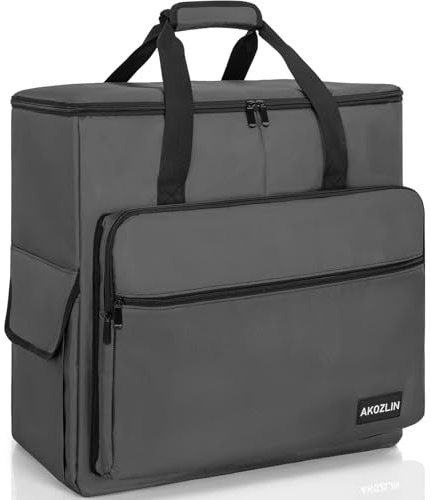 AKOZLIN PC Travel Case Computer Desktop Carrying Case