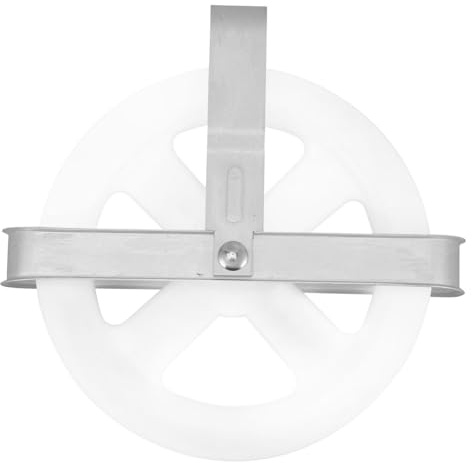 Amosfun Wäscheleinenrolle aus Aluminiumlegierung zum Aufhängen von Wäscheleinen im Freien Rollensystem zum Einfachen Aufziehen und Sicheren Halten