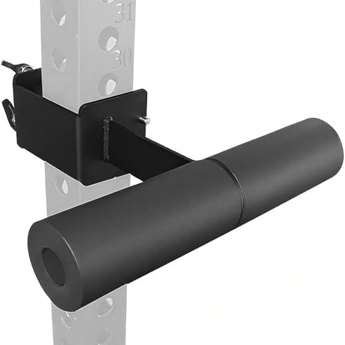 MARLANG Nordic Hamstring Curl Squat Rack Attachments for Power Rack, Sit Up Bar Foot Holder for Hamstring Curl Sit Up Split Squat Core Workout and More