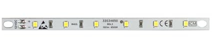Qsvbeeqj Tira de iluminación LED de bajo consumo 12 V reemplazo LED placa de luz PCB textura iluminación de refrigerador para refrigerador alto brillo