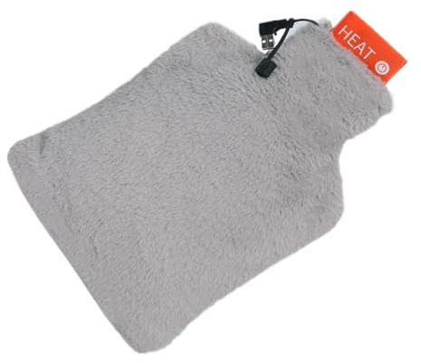 Termoforo ad Acqua Calda 3 Livelli Elettrico Portatile Morbido di | Sacca Riscaldata Per Acqua Per Casa, Inverno, Uffici, Scuola, Viaggio, Hotel, Cervicale, Collo, Schiena