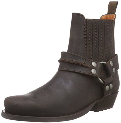 Dockers by Gerli Herren 170102-007020 Cowboy Stiefel, Braun (Cafe 020), 44 EU