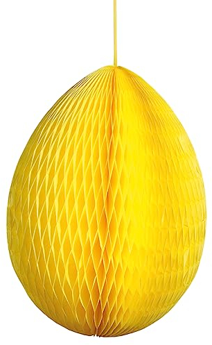 Osterei Deko-Osterei Fake-Osterei Osterdeko Deko-Ei Deko-Ei, 80 cm lang gelb