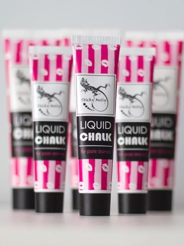 Sticky Molly Liquid Chalk for Pole Dance, Fitness, Climbing & Gymnastics – 40 ml Anti-Slip Hand Grip, Long-Lasting No-Flake Formula