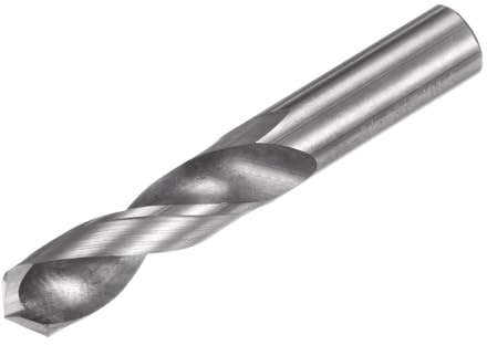 QUARKZMAN Massive Hartmetall-Bohrer 10,2 mm Spiralbohrer mit geradem Schaft | Bohrwerkzeug, C2/K20 Wolframkarbid, Für Edelstahl Aluminium Eisen Metall Kunststoff
