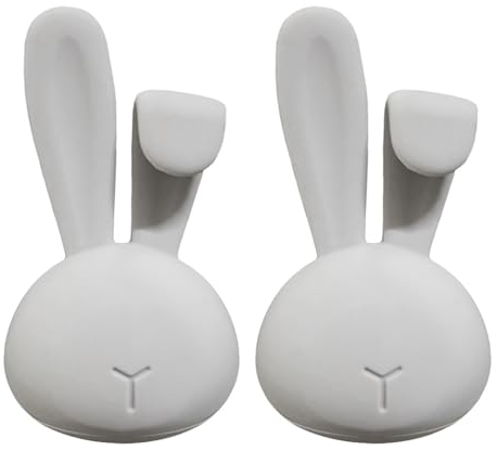 DBAILY Colino da tè, 2 pezzi, per tè sfuso, filtro da tè in silicone, adatto per tè sfuso, tè floreale, uovo di tè, tè all'ibisco, orecchie di coniglio, colino da tè