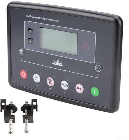 DSE6020 MKII Generatore Controller, Generatore Pannello di Controllo Modulo Generatore Controller Elettronico, Con Accensione/Spegnimento Automatico Dati Allarme Misurazione Tre Funzioni di