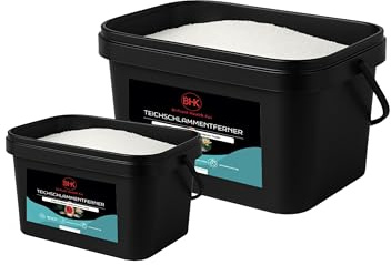 BHK – Teichschlammentferner 5 kg – Natürliches Mittel zur Sedimentpflege & Teichreinigung – Für Koiteich, Gartenteich & Naturteich – Schlammabbau ohne Chemie