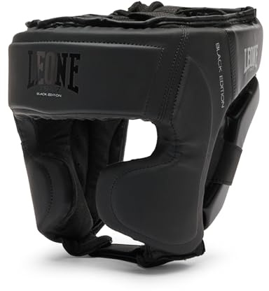 LEONE 1947 CS435, Helm Black Edition Unisex Erwachsene, Schwarz, S