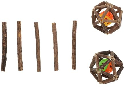 TOYANDONA 7 Stück Katzenspielzeug für Katzen und Kätzchen aus Synthetischem Material zur Stressreduzierung und Zahnreinigung Spielerisches Kauspielzeug für Zuhause