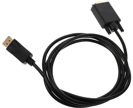 DOITOOL 1.8m Cavo Displayport Vga Collegamento Display Vga Per Monitor Proiettore Cavo Monitor Computer Trasmissione Stabile Segnale Per Immagini Nitide