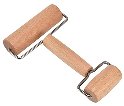 Leftwei Rullo per Pasta, Rullo per Pizza con Impugnatura Comoda, con Tecnologia di Copertura del per Pasta di Due Dimensioni, Ideale per Pizza, Torte e Pane