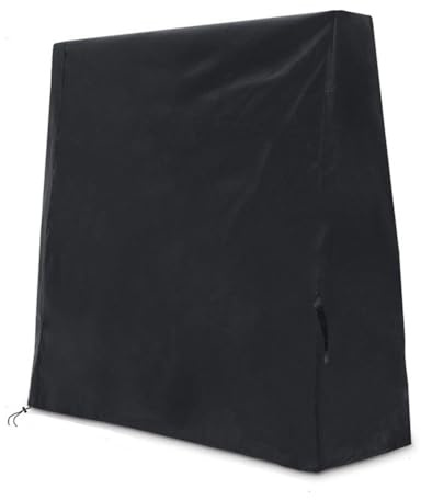 XLHWZS Abdeckung for Tischtennisplatten im Freien, wasserdicht, sonnenfest, for den Innen- und Außenbereich, passend for universelle Klapptische und Flache Tennistische