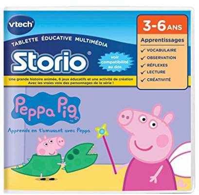 VTech - 233405 - Jeu pour Tablette - HD Storio - Peppa Pig