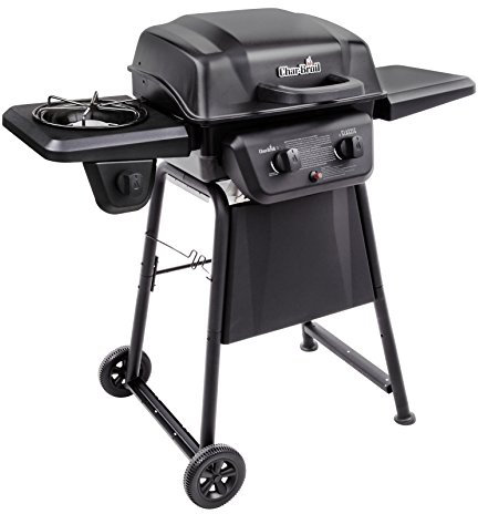Char-Broil Classic Series Convective 2-Burner with Side Burner Propane Gas Stainless Steel Grill - 463672817-P2