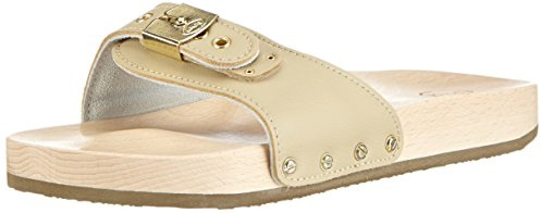 Scholl Zoccoli PESCURA Flat, Sabbia, 39 EU